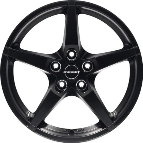 Borbet FS black matt Alufelge 7x16 Zoll ET45 LK 5x114.3 ML72.5 – Bild 2