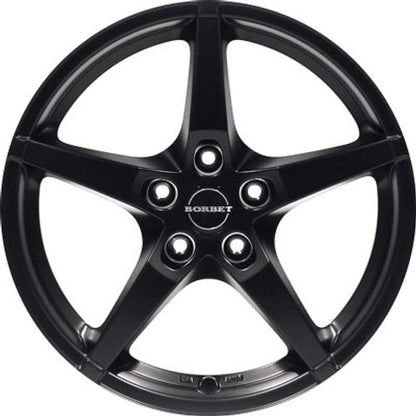 Borbet FS black matt Alufelge 7x16 Zoll ET45 LK 5x114.3 ML72.5 – Bild 2