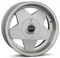 Borbet A silver rim polished Alufelge 9x16 Zoll ET15 LK 4x100 ML64