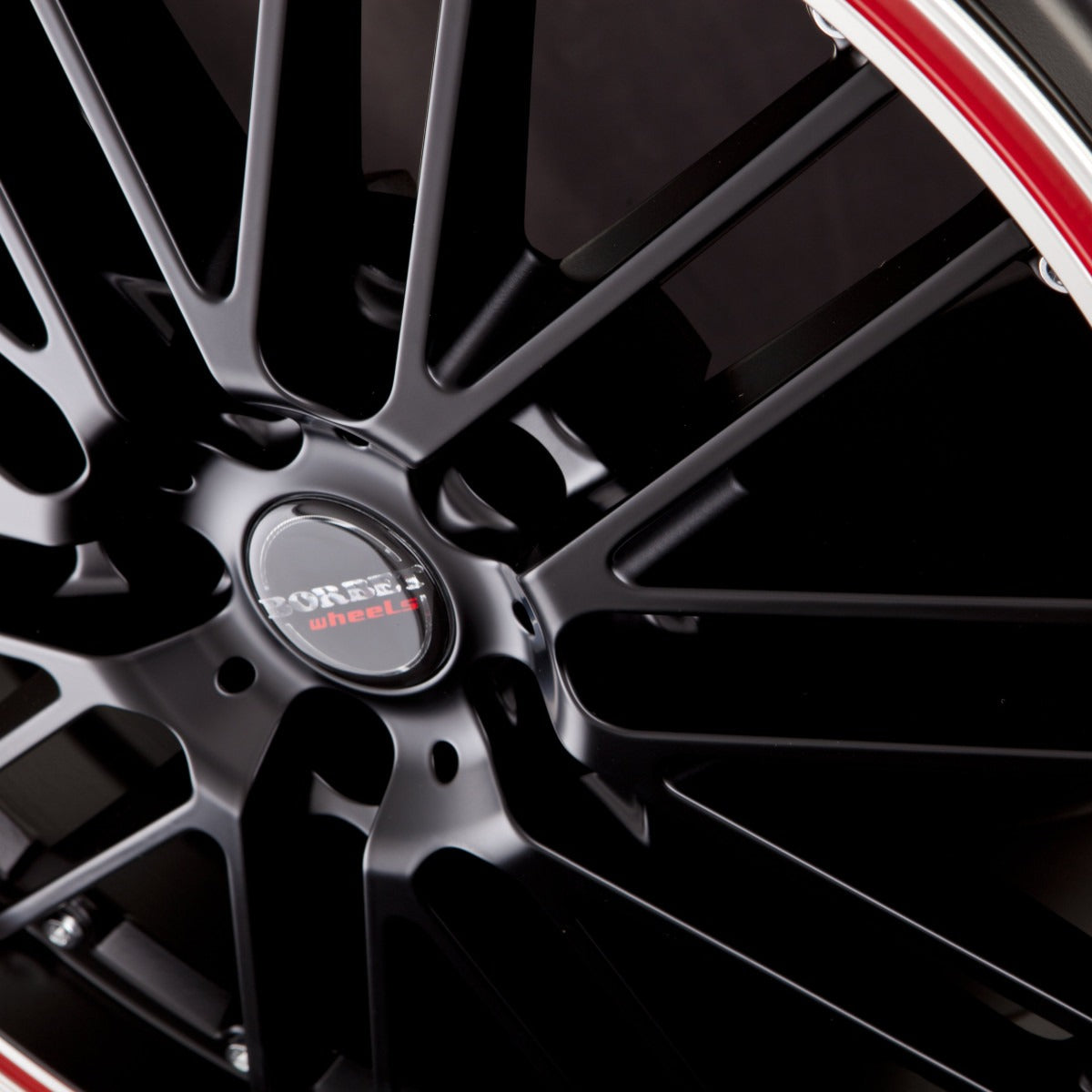 Borbet CW2 Black Red Line Alufelge 8.5x18 Zoll ET45 LK 5x112 ML72.5