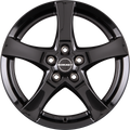 Borbet F Black Glossy Alufelge 7x17 Zoll ET48 LK 5x112 ML72.5
