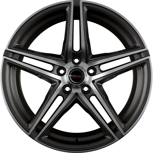 Borbet XRT Graphite Polished Alufelge 8.5x19 Zoll ET40 LK 5x108 ML72.5