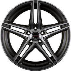 Borbet XRT Graphite Polished Alufelge 8x17 Zoll ET45 LK 5x114.3 ML72.5