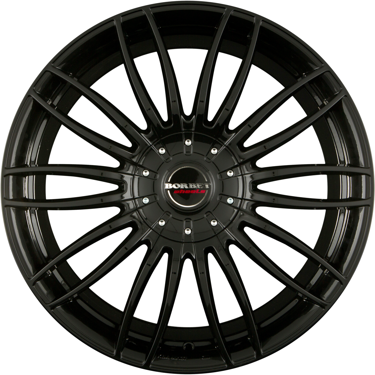 Borbet CW3 Black Glossy Alufelge 9x21 Zoll ET40 LK 5x112 ML57.1