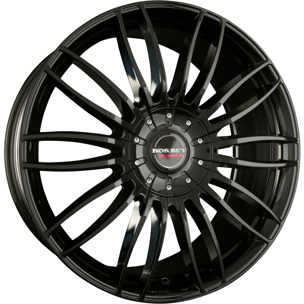 Borbet CW3 Black Glossy Alufelge 9x21 Zoll ET40 LK 5x112 ML57.1 – Bild 2