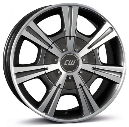 Borbet CH mistral anthracite polished 7.5x17 ET61 - LK5/118 ML71.1