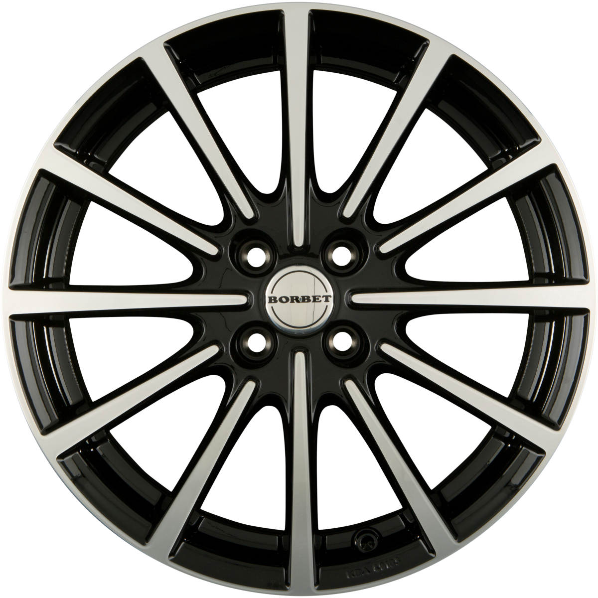 Borbet BL4 Black Polished Glossy Alufelge 6.5x15 Zoll ET35 LK 4x98 ML64