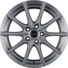 Borbet BL5 Brilliant Silver Alufelge 8x17 Zoll ET40 LK 5x114.3 ML72.5