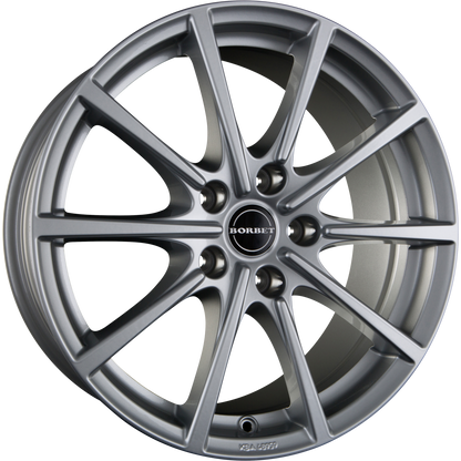 Borbet BL5 Brilliant Silver Alufelge 8x17 Zoll ET40 LK 5x114.3 ML72.5 – Bild 2