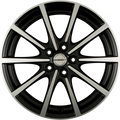 Borbet BL5 Black Polished Glossy Alufelge 8x17 Zoll ET48 LK 5x114.3 ML72.5