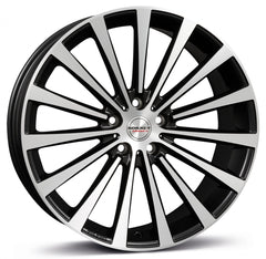 Borbet BLX black polished matt Alufelge 8.5x19 Zoll ET30 LK 5x112 ML72.5