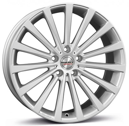 Borbet BLX brilliant silver 8.5x19 ET30 - LK5/112 ML72.5