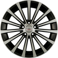 Borbet BLX black polished matt Alufelge 8.5x20 Zoll ET45 LK 5x114.3 ML72.5