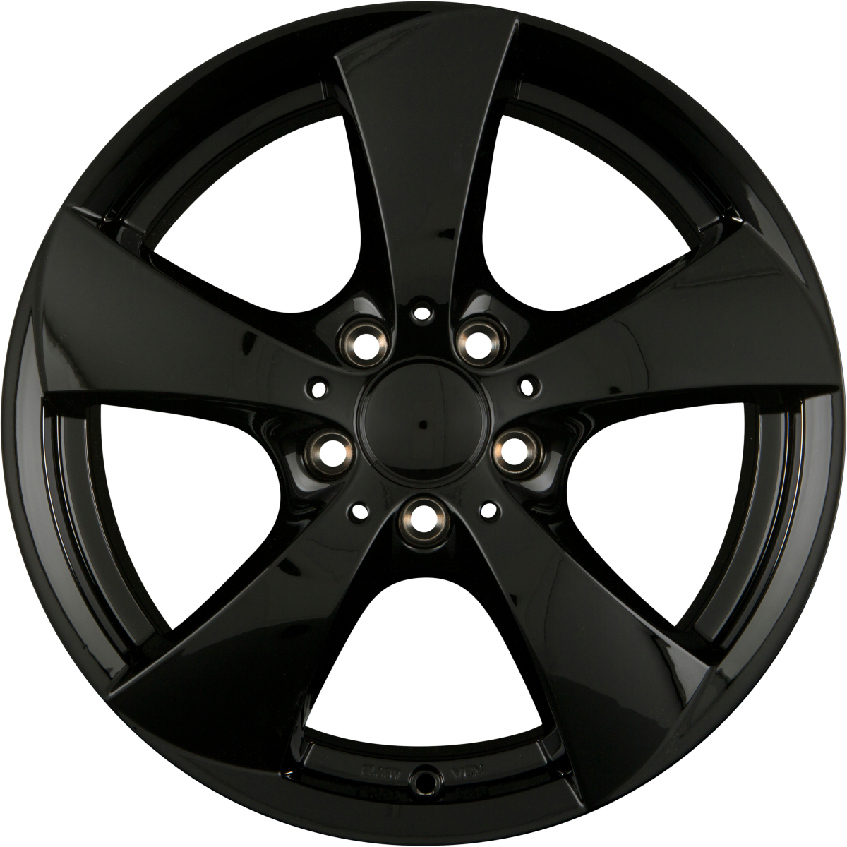 Borbet TB Black Glossy Alufelge 6.5x16 Zoll ET49 LK 5x112 ML66.6