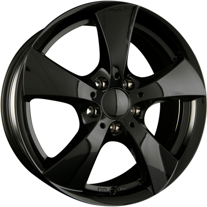 Borbet TB Black Glossy Alufelge 6.5x16 Zoll ET49 LK 5x112 ML66.6 – Bild 2