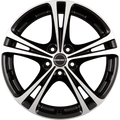 Borbet XL Black Polished Alufelge 8x18 Zoll ET40 LK 5x114.3 ML72.6