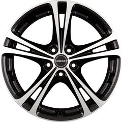 Borbet XL Black Polished Alufelge 8x18 Zoll ET40 LK 5x114.3 ML72.6
