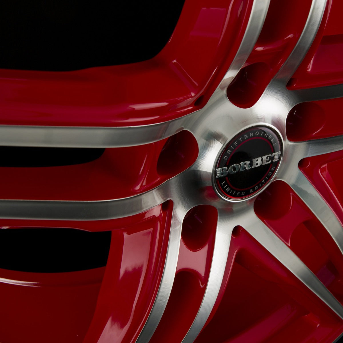 Borbet XRT Red Polished Alufelge 8x18 Zoll ET45 LK 5x114.3 ML72.5