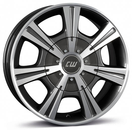 Borbet CH mistral anthracite polished 7.5x17 ET47 - LK5/160 ML65.1