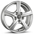 Borbet TL brilliant silver 5-Speiche Alufelge