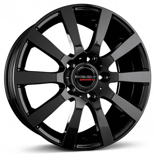 Borbet C2C black glossy 7.5x17 ET50 - LK5/114.3 ML72.5