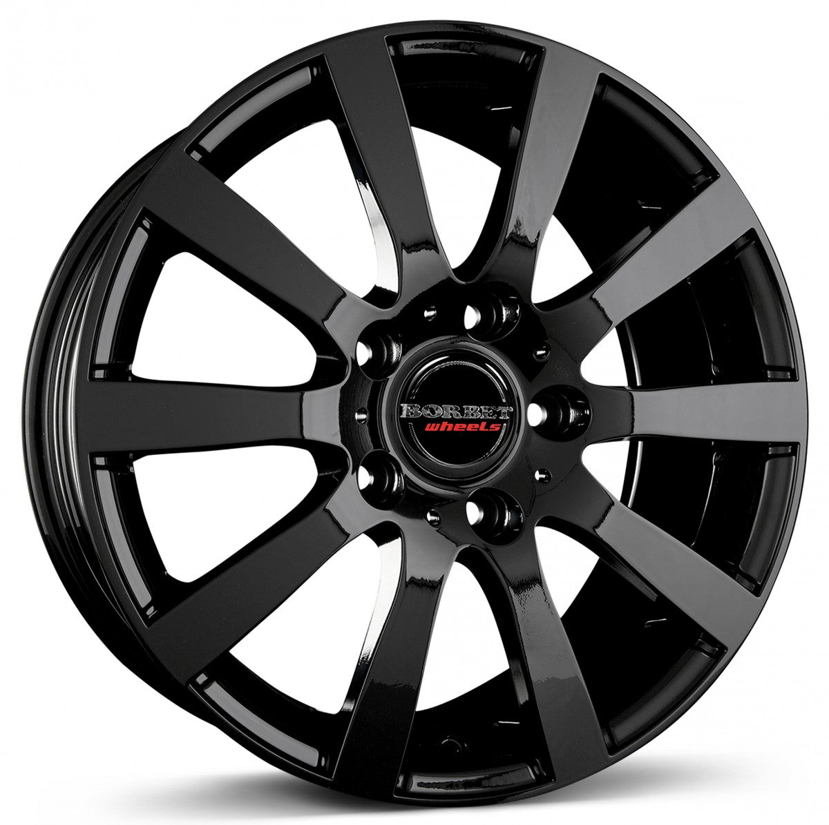Borbet C2C black glossy 7.5x17 ET50 - LK5/114.3 ML72.5