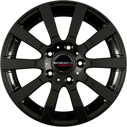 Borbet C2C black glossy 7.5x17 ET50 - LK5/114.3 ML72.5