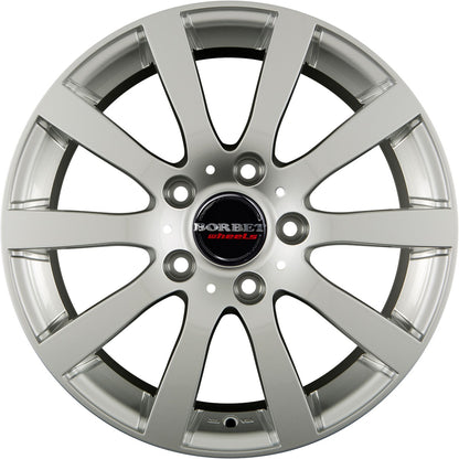 Borbet C2C brilliant silver 8x18 ET50 - LK5/130 ML71.5
