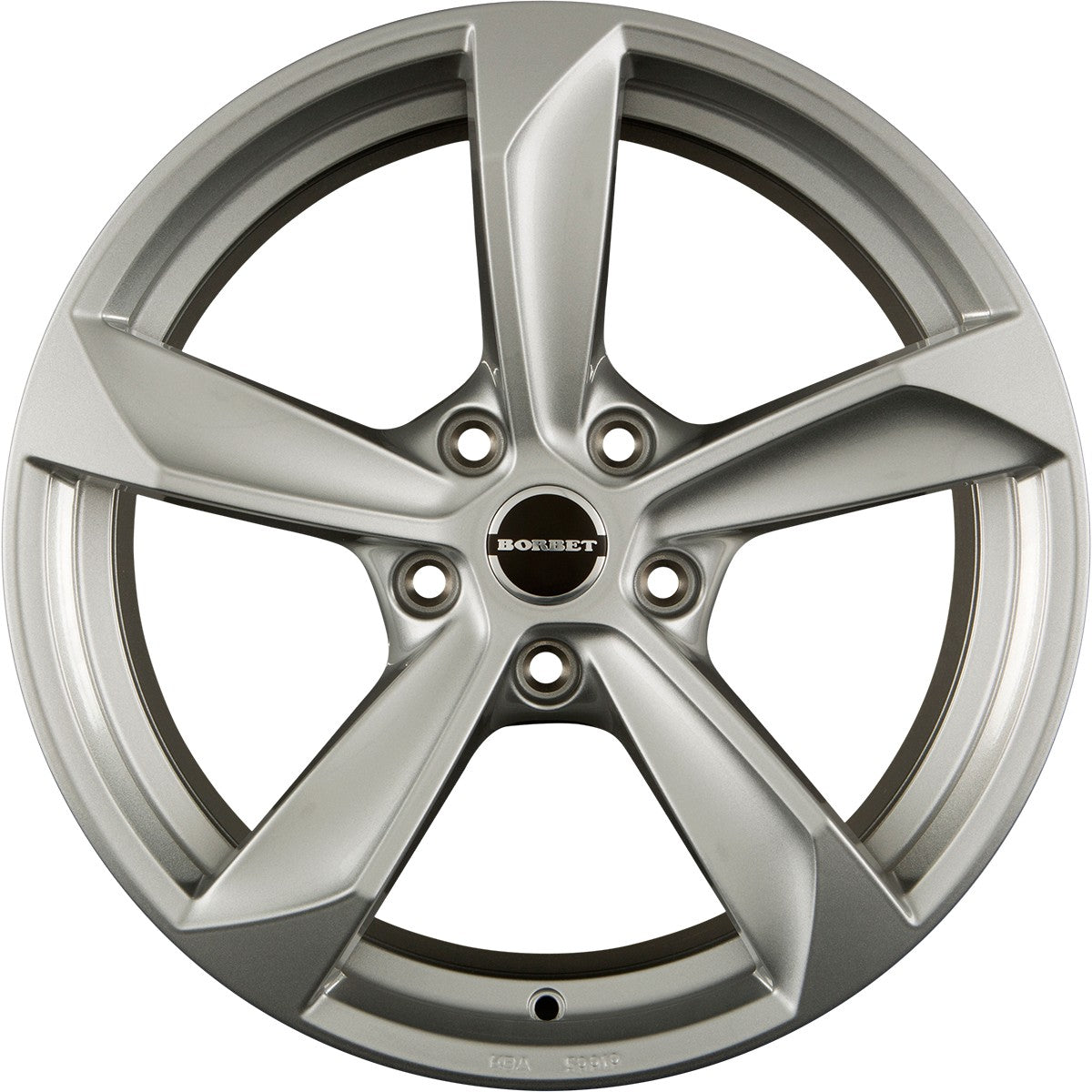 Borbet S brilliant silver 8.5x19 ET38 - LK5/120 ML72.5