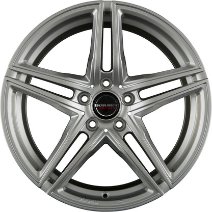 Borbet XRT brilliant silver 8.5x19 ET21 - LK5/112 ML66.5