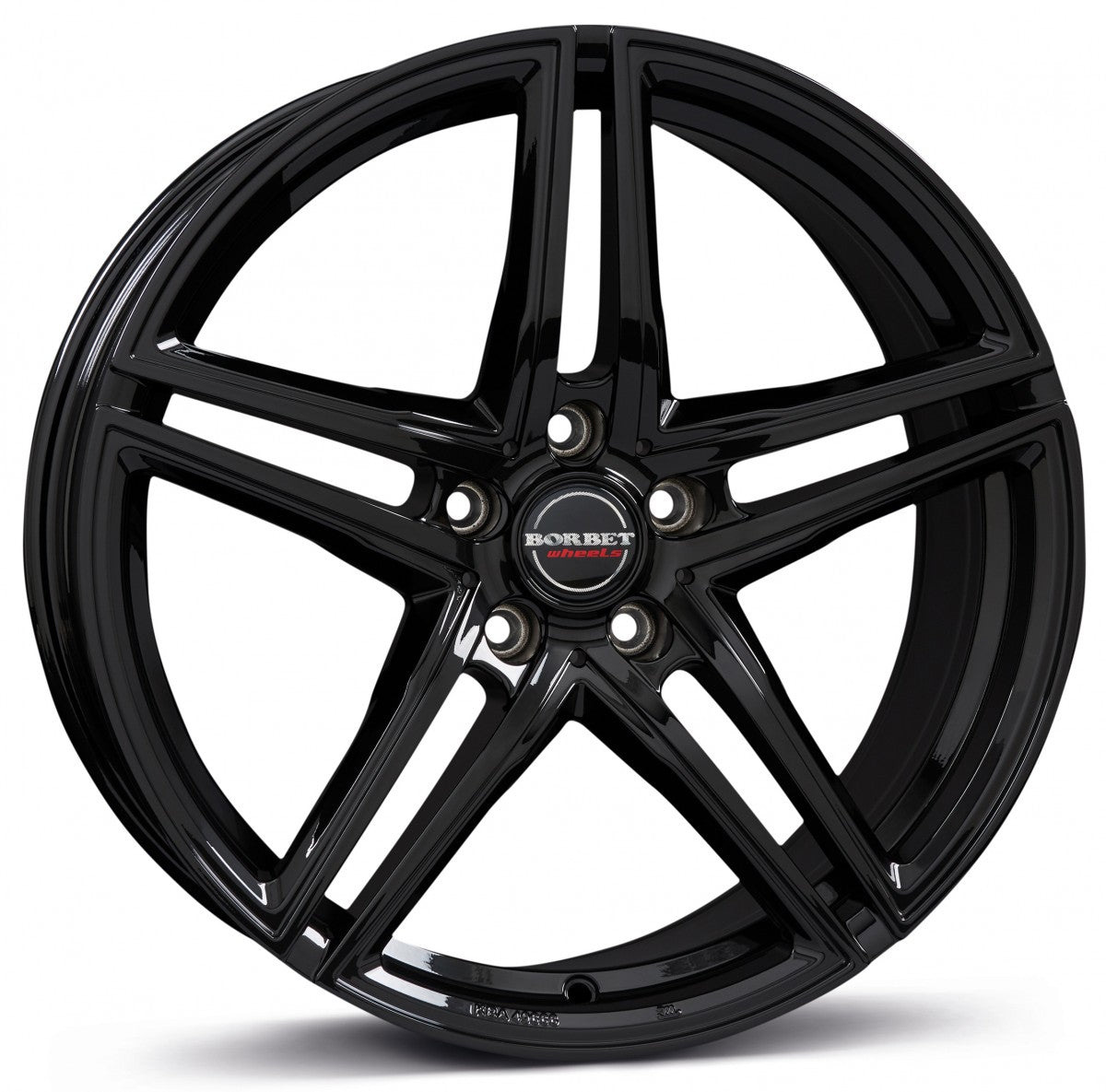 Borbet XRT black glossy 8.5x19 ET21 - LK5/112 ML66.5