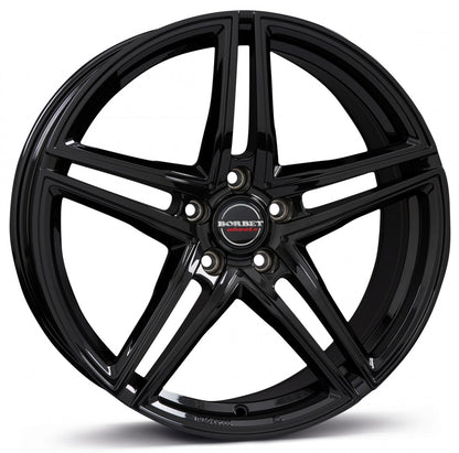Borbet XRT black glossy 8.5x19 ET21 - LK5/112 ML66.5