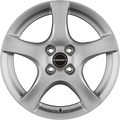 Borbet F Brilliant Silver Alufelge 6x15 Zoll ET37.5 LK 4x108 ML63.4
