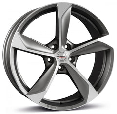 Borbet S Graphite Polished Matt Alufelge 8x17 Zoll ET40 LK 5x114.3 ML72.6