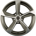 Borbet S Graphite Polished Matt Alufelge 8x18 Zoll ET38 LK 5x120 ML72.6
