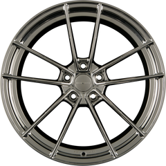 Borbet FF1 Stainless Polished Alufelge 8.5x19 Zoll ET35 LK 5x112 ML72.5
