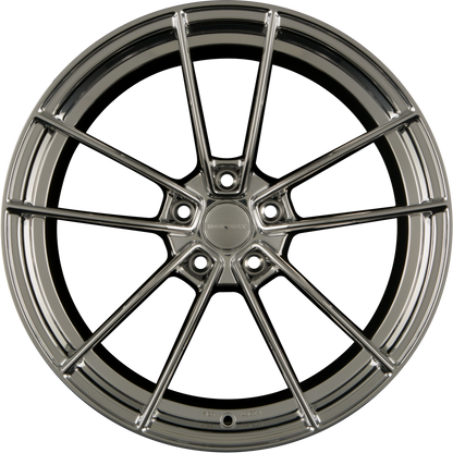 Borbet FF1 Stainless Polished Alufelge 8.5x19 Zoll ET35 LK 5x112 ML72.5
