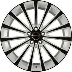 Borbet BLX White Edition Black Alufelge 8.5x18 Zoll ET45 LK 5x112 ML72.5