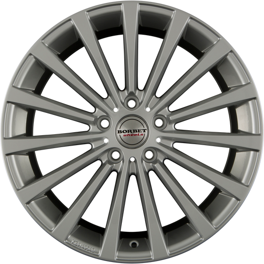 Borbet BLX Brilliant Silver Alufelge 9.5x19 Zoll ET40 LK 5x114.3 ML72.5