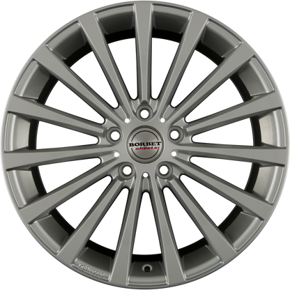 Borbet BLX Brilliant Silver Alufelge 9.5x19 Zoll ET40 LK 5x114.3 ML72.5