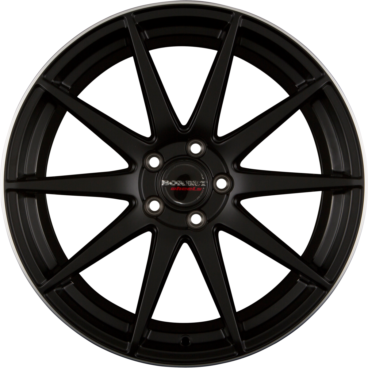 Borbet GTX Black Rim Polished Matt Alufelge 10x20 Zoll ET35 LK 5x112 ML66.5