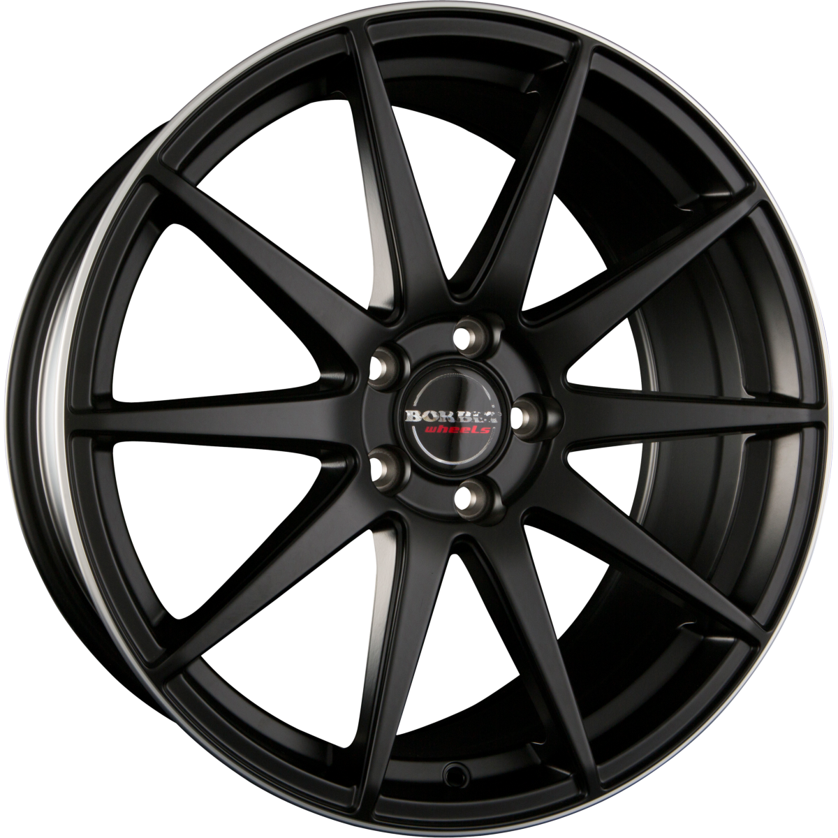 Borbet GTX Black Rim Polished Matt Alufelge 10x20 Zoll ET35 LK 5x112 ML66.5 – Bild 2