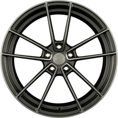 Borbet FF1 Dark Titan Polished Alufelge 8x18 Zoll ET35 LK 5x112 ML72.5