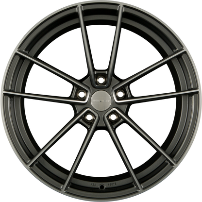 Borbet FF1 Dark Titan Polished Alufelge 8x18 Zoll ET35 LK 5x112 ML72.5
