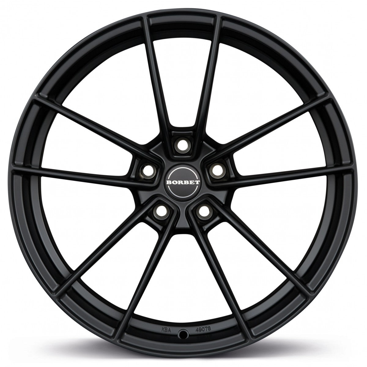 Borbet FF1 deep black matt 8x18 ET45 - LK5/114.3 ML72.5