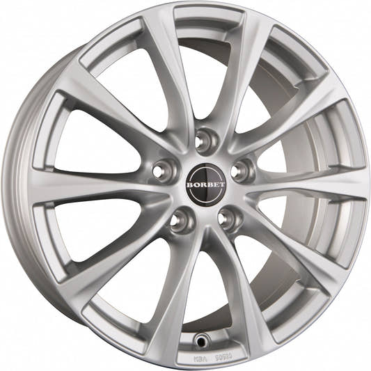 Borbet RE brilliant silver 7x16 ET48 - LK5/112 ML66.6