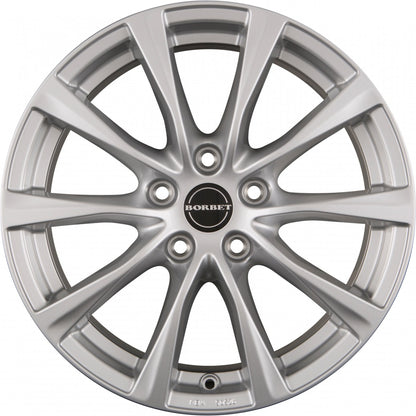 Borbet RE brilliant silver 7x16 ET48 - LK5/112 ML66.6