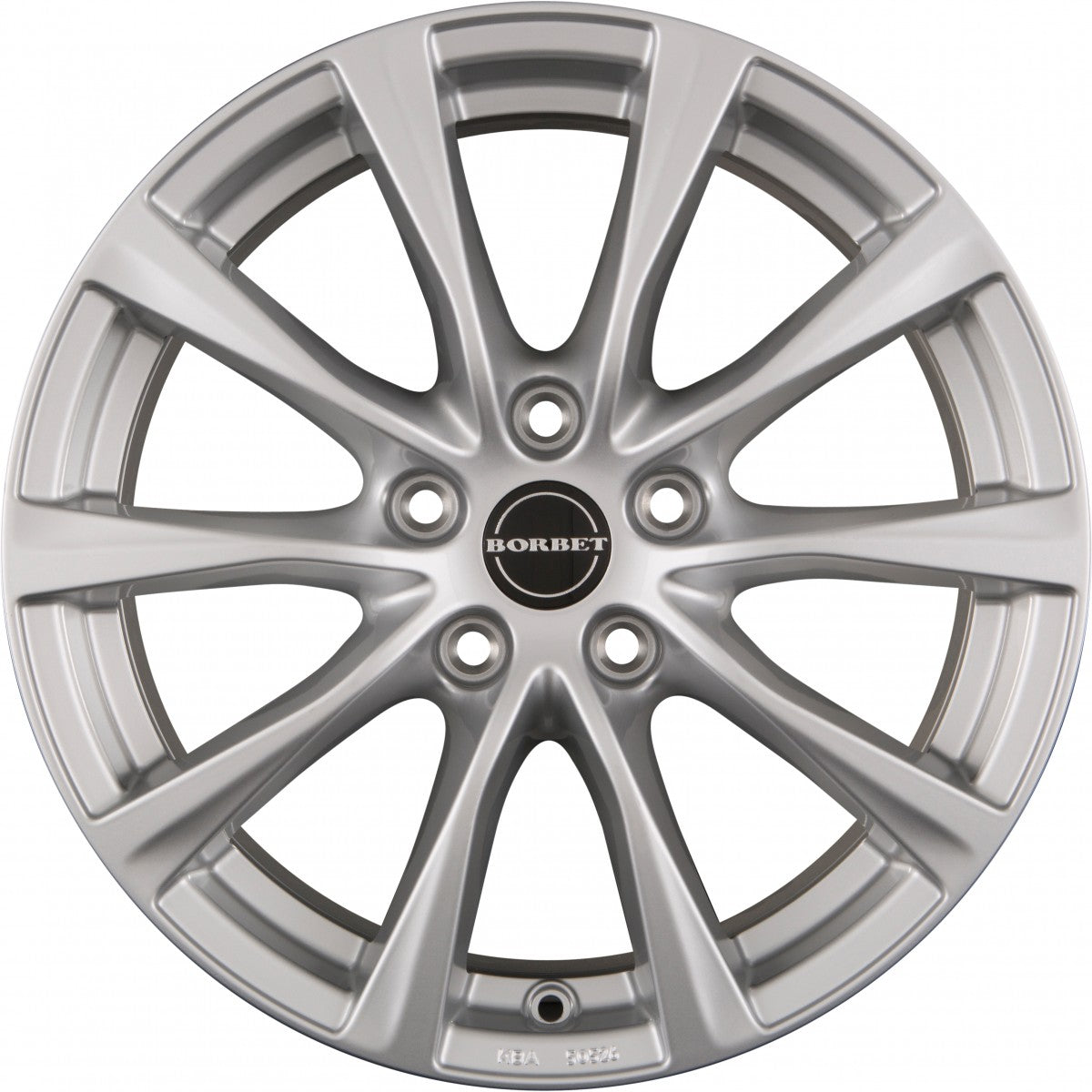 Borbet RE brilliant silver 7x16 ET50 - LK5/114.3 ML72.5