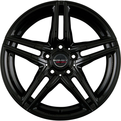 Borbet XRT black glossy 8.5x19 ET35 - LK5/112 ML72.5