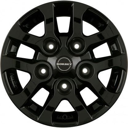 Borbet LD black glossy 8x16 ET5 - LK5/165.1 ML113